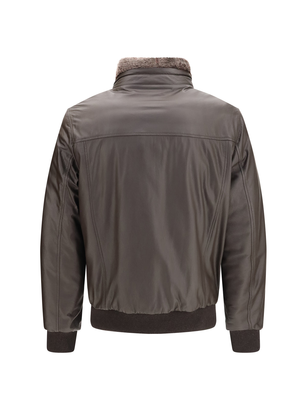 Moorer Cleros P1 shearling Down Jacket - Moro
