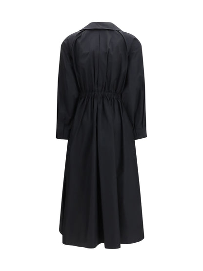 MAX MARA Pedaggi midi Dress in cotton poplin
