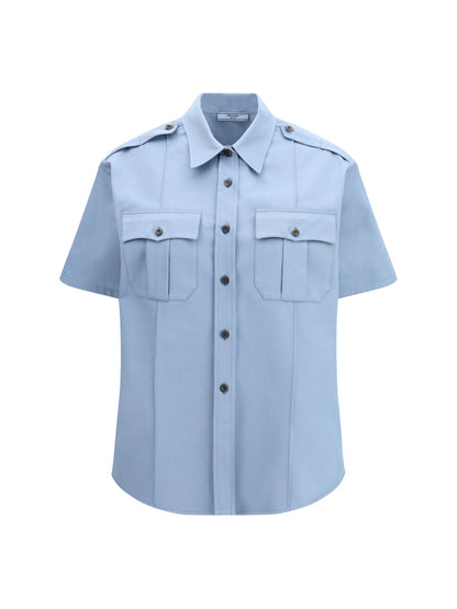 Prada Short-sleeved Shirt - Avio