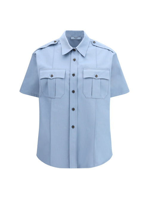 Prada Short-sleeved Shirt - Avio