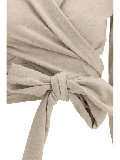 ALAÏA Wrap Top