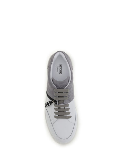 MOSCHINO Leather Sneakers