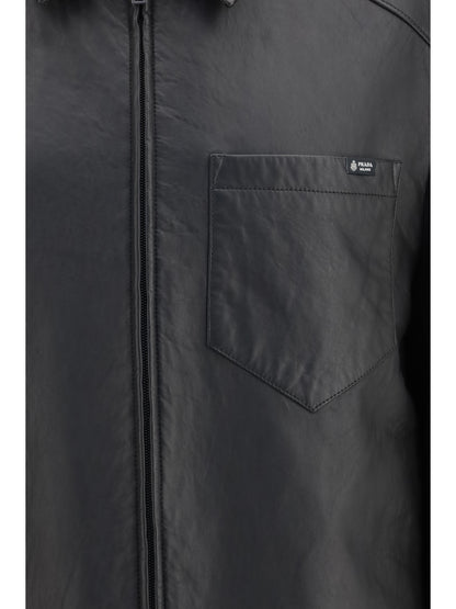 Prada Nappa leather Jacket - Black