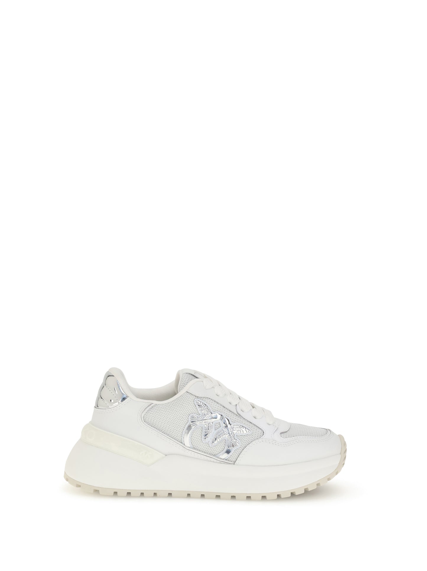 PINKO Logo and mirrored detail Sneakers