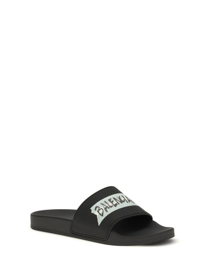 BALENCIAGA Slide Pool Slippers