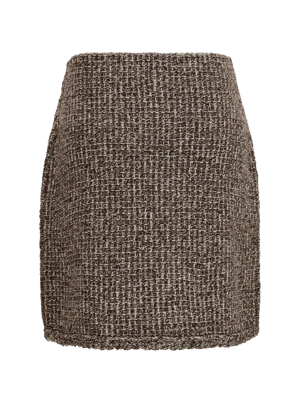 Fabiana Filippi Tweed Mini Skirt - Ebony