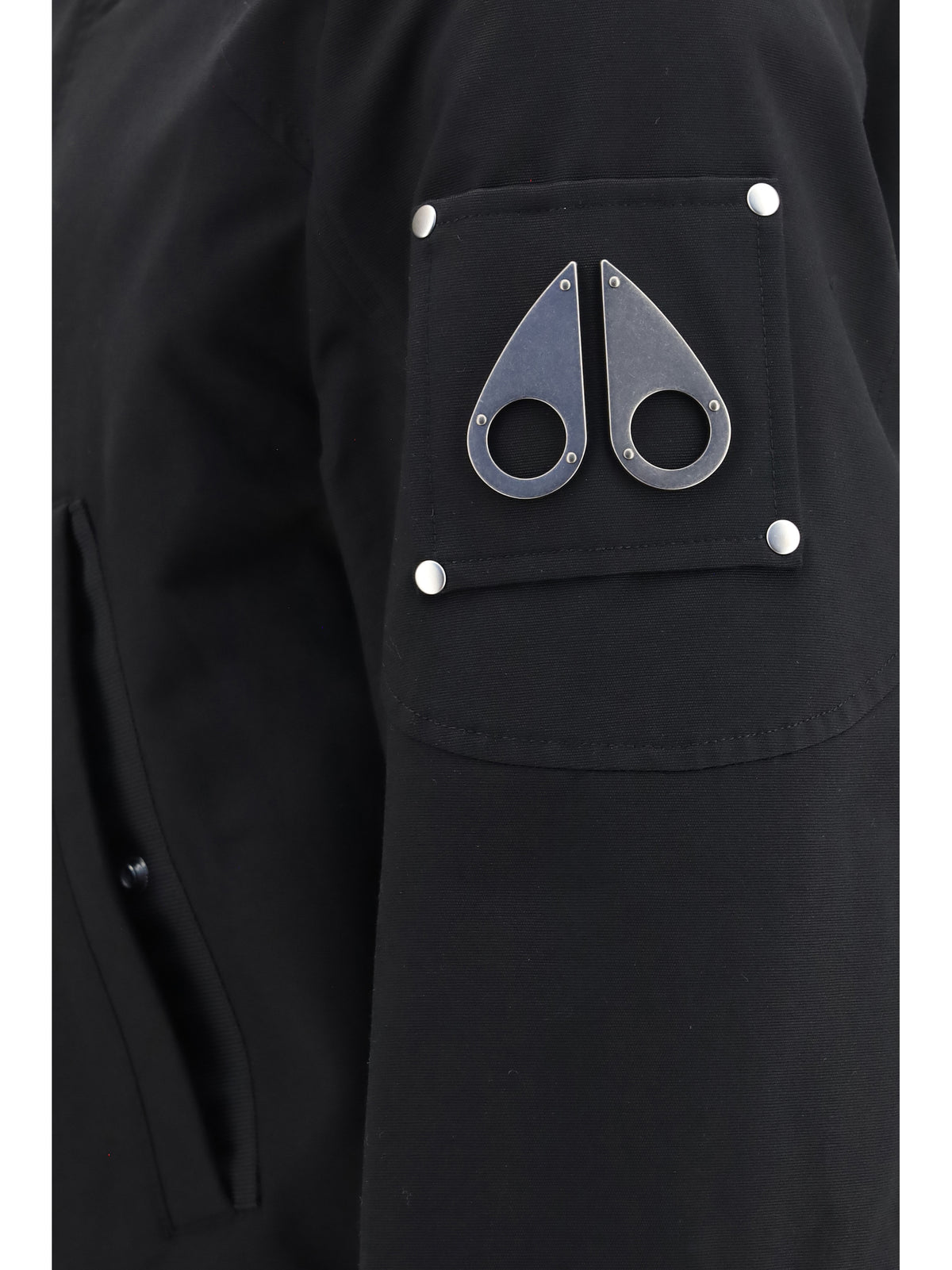 Moose Knuckles Stirling 2.0 Down Parka - Blk W/Blk Sh