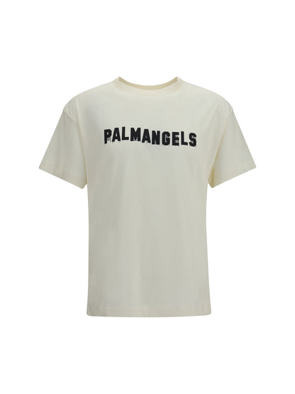 Palm Angels Palm Hills T-shirt - Off White - Black