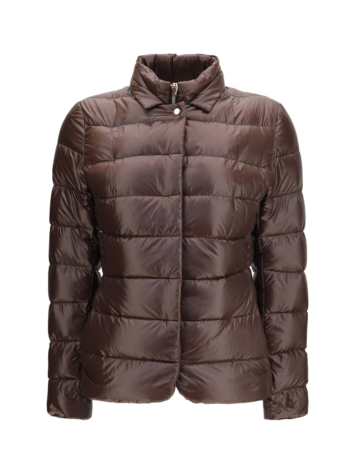 Herno High-neck padded Jacket - Fondente