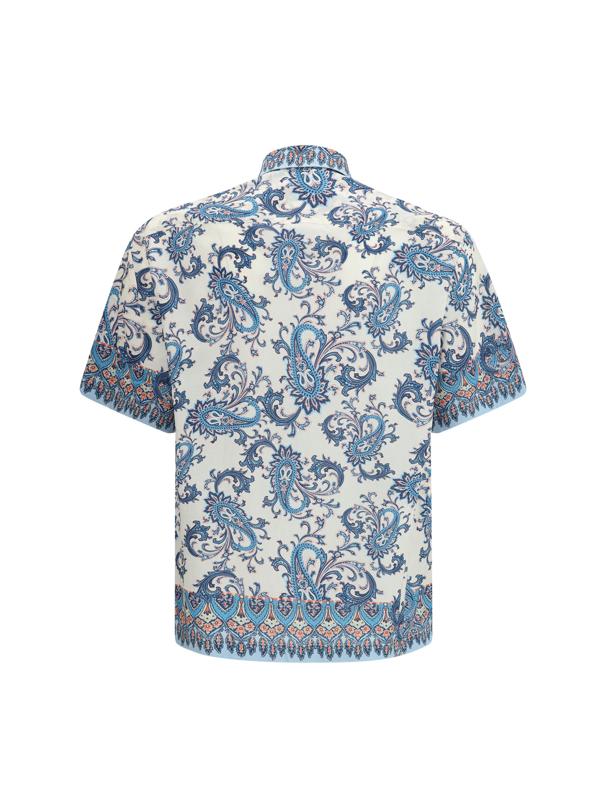 Etro Cotton Shirt with floral and paisley motif - X0880