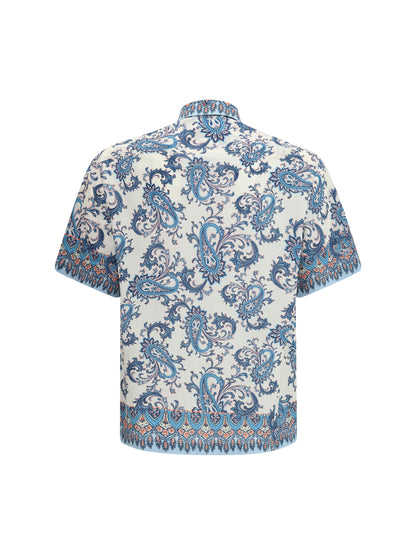 Etro Cotton Shirt with floral and paisley motif - X0880