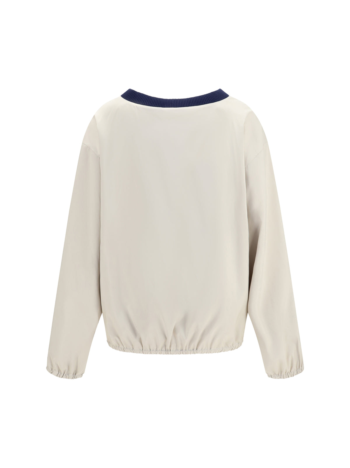 Miu Miu Pongé tec Sweatshirt - Opale