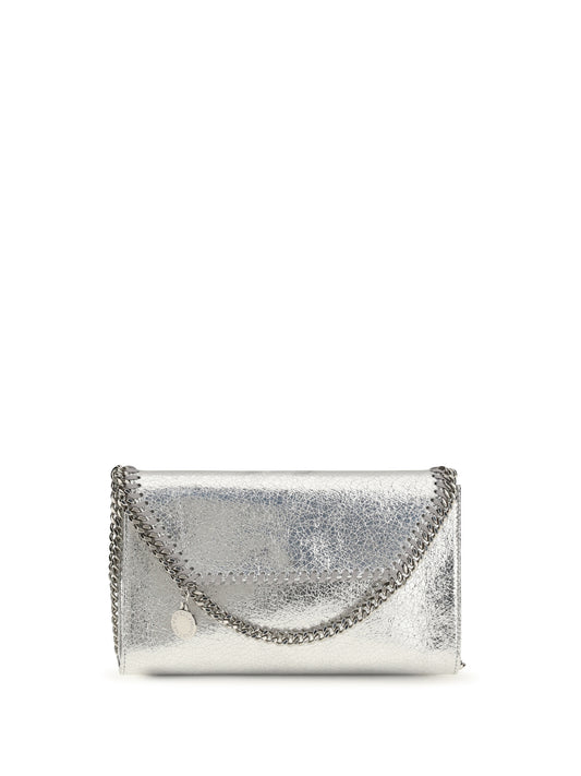 STELLA McCARTNEY Falabella metallic fabric Shoulder Bag