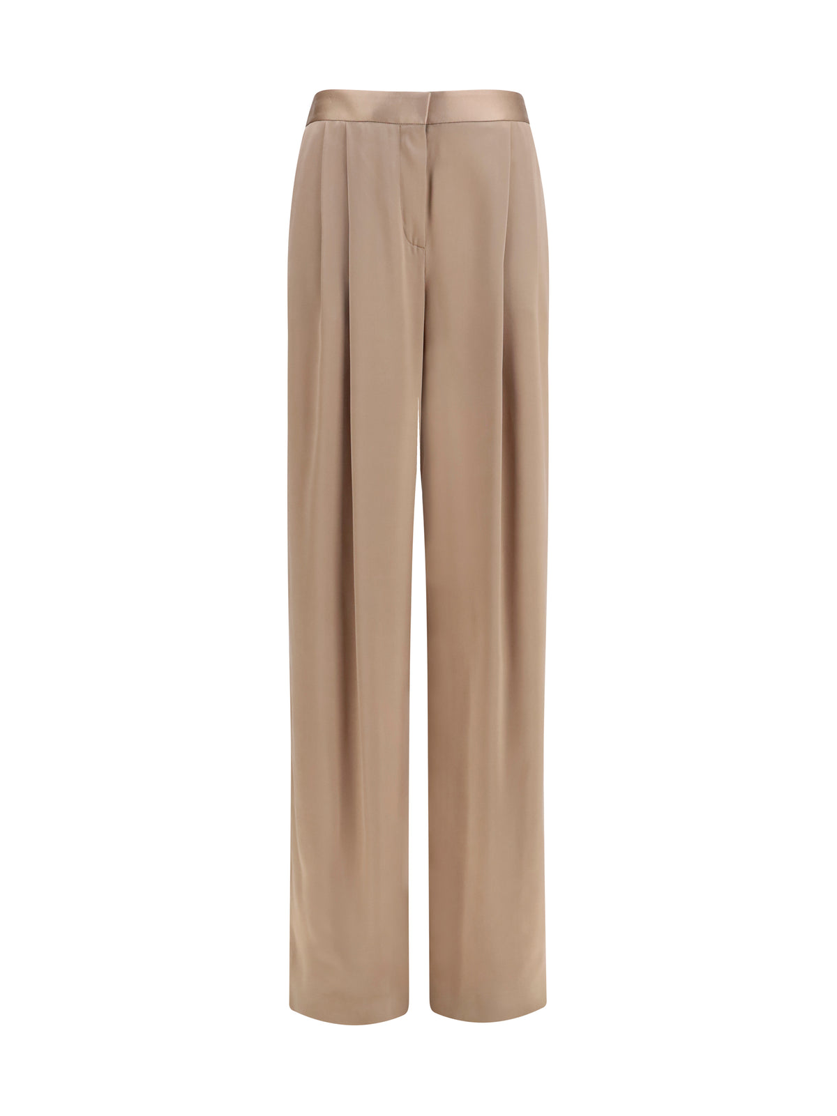 Tom Ford Straight silk Pants - Desert Taupe