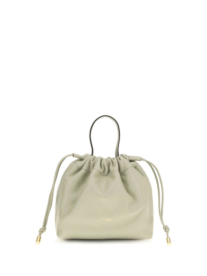 Chloé Icons leather chain Shoulder Bag - Jade Grey