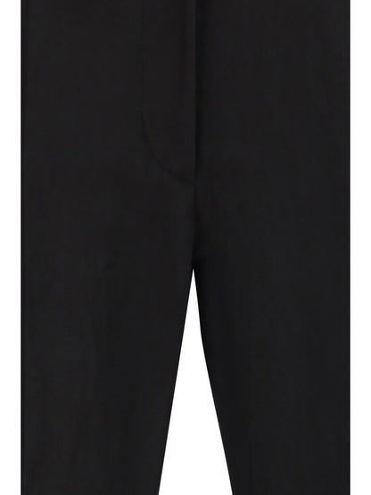 Max Mara Sportmax Panelled Pants - Black
