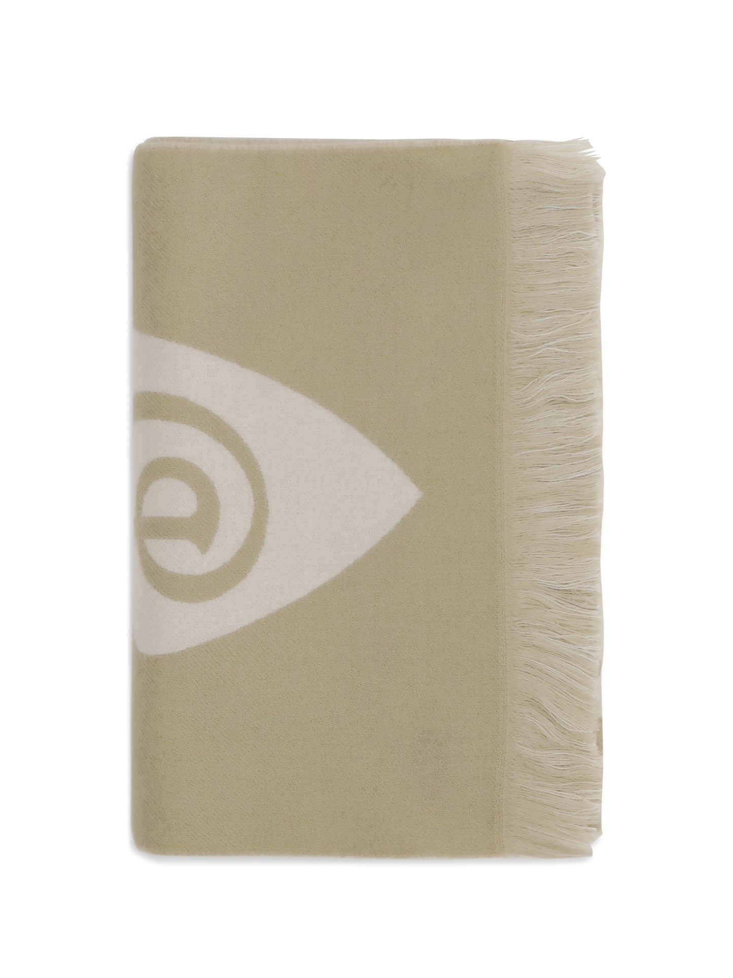 BURBERRY Logo wool Scarf