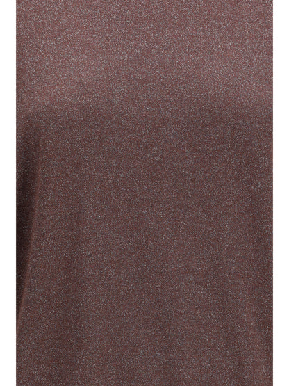 Brunello Cucinelli Short-sleeve cashmere and silk Sweater - Uvetta