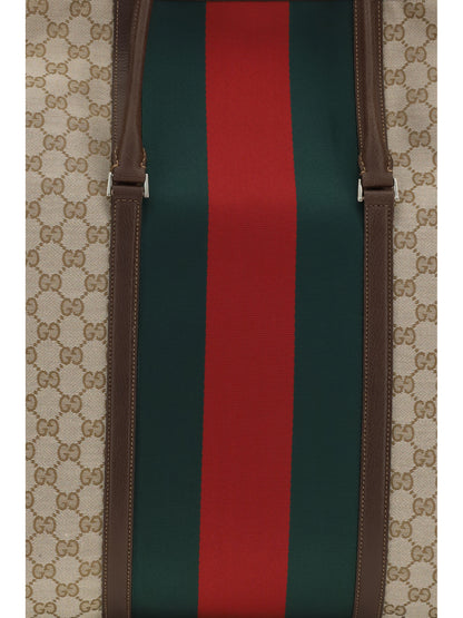 GUCCI GG Travel Bag with Web stripe