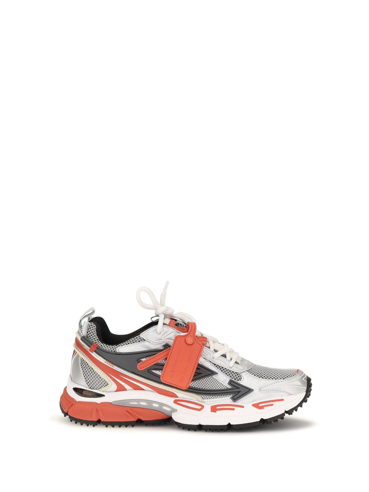 Off-White Be Right Back Sneakers - Gray/Red