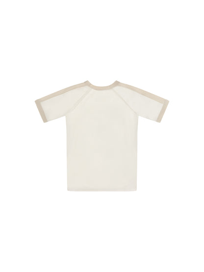 Gucci Logo T-shirt for Boy - Dusty White/Mc