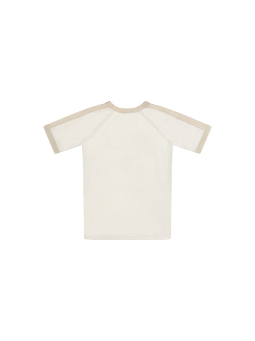 Gucci Logo T-shirt for Boy - Dusty White/Mc