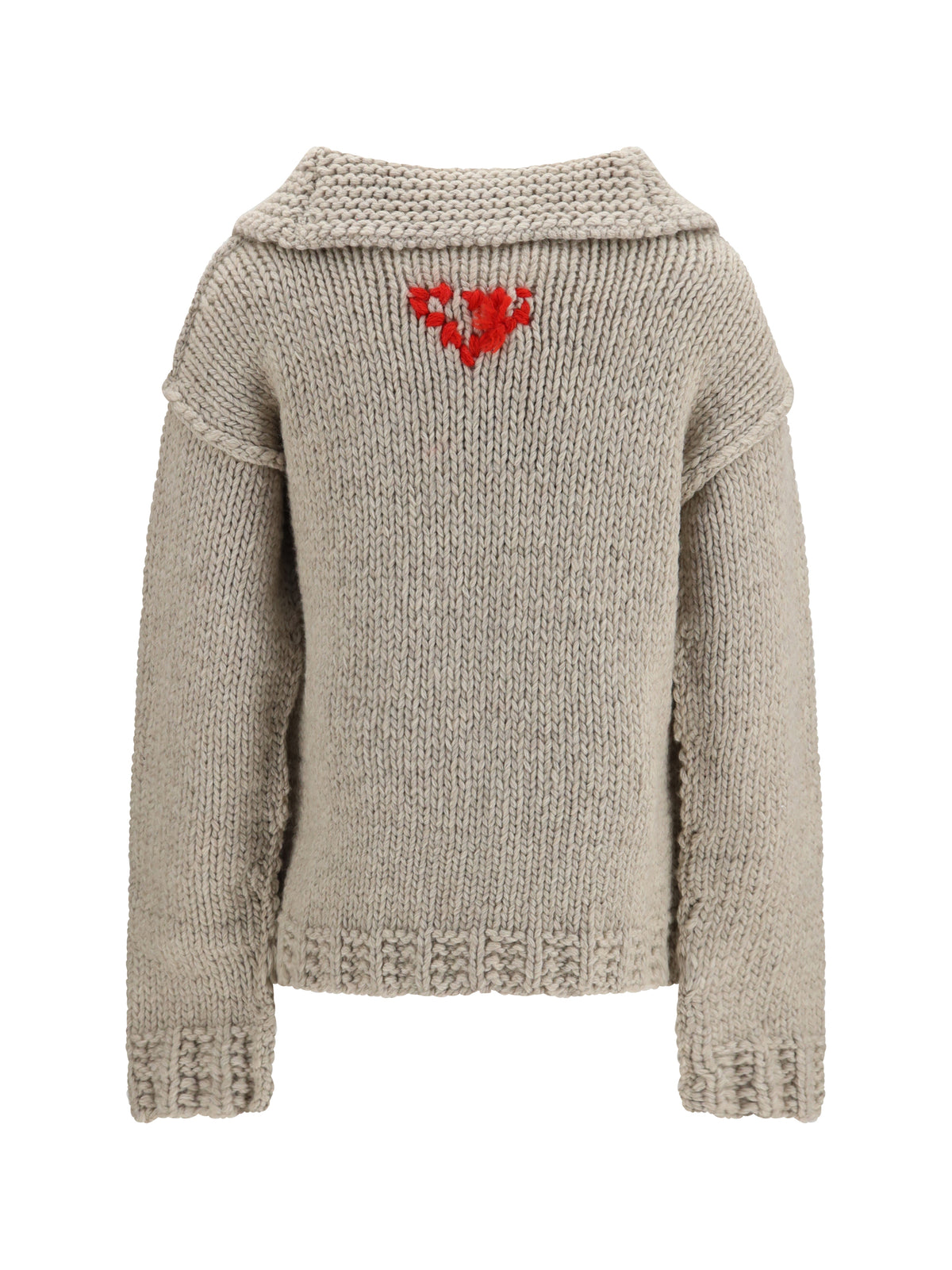 Prada Wool zip Cardigan - Ivory