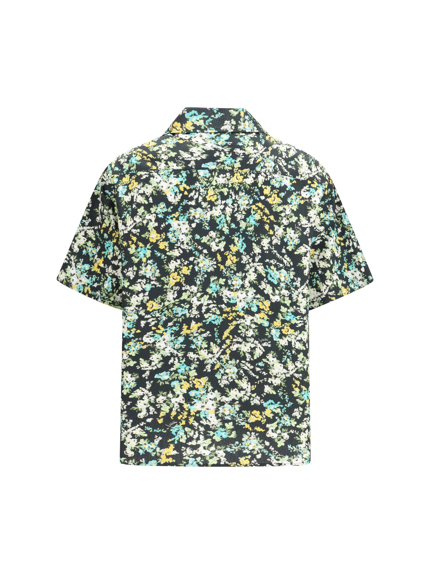 VALENTINO Shirt with an all-over Papier Floral