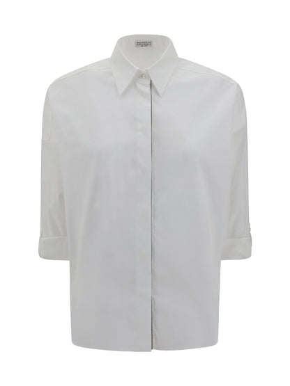 BRUNELLO CUCINELLI Shiny monili Shirt
