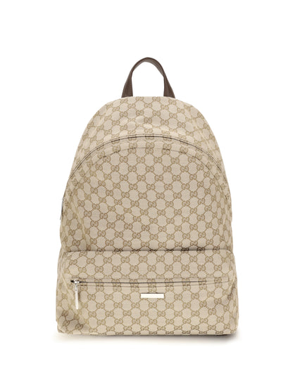 Gucci Large Tag Backpack - Vint.Sand/Dk Bro/Vrv