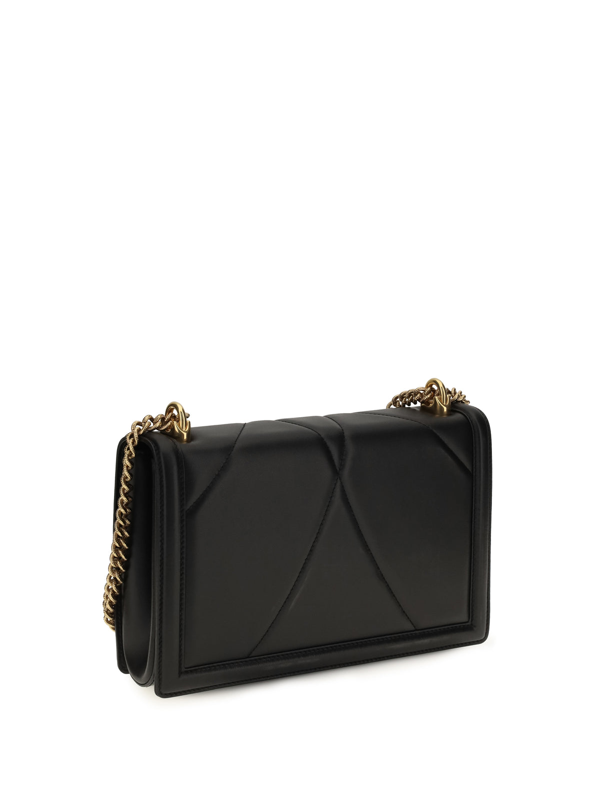 Dolce & Gabbana Large Devotion Shoulder Bag - Black