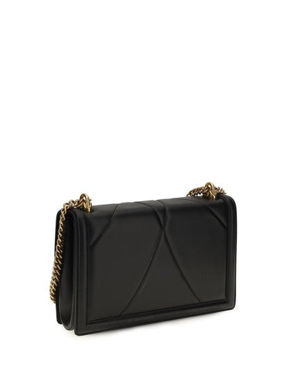 Dolce & Gabbana Large Devotion Shoulder Bag - Black