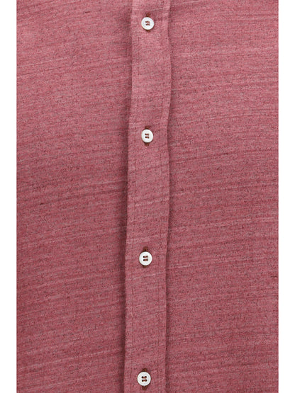 BRUNELLO CUCINELLI Linen and cotton knit Shirt