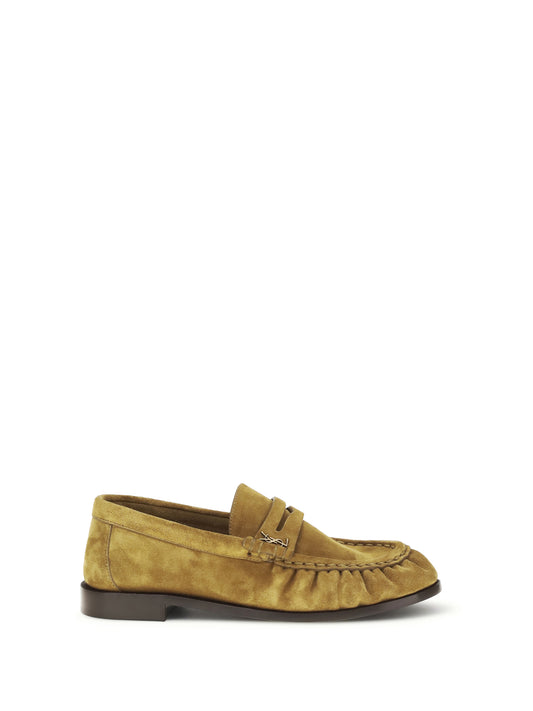 SAINT LAURENT Suede Le Loafer Loafers
