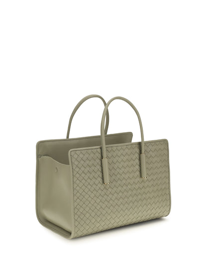 Bottega Veneta Barbara Tote Bag - Travertine-Brass V