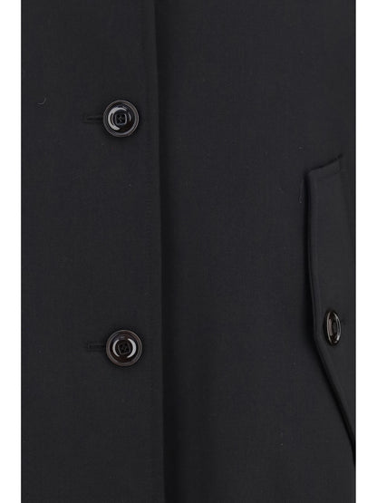 Our Legacy Tundra Coat in virgin wool - Coarse Black