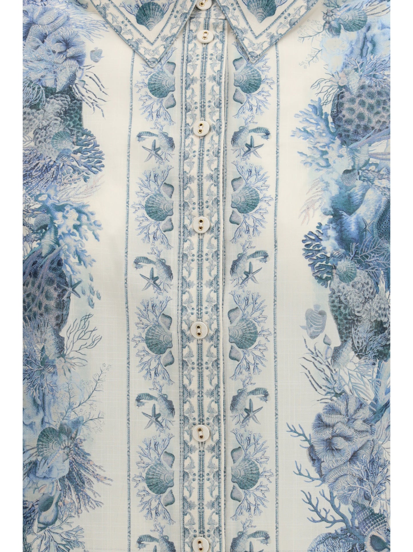 ZIMMERMANN Floral-print cotton Shirt