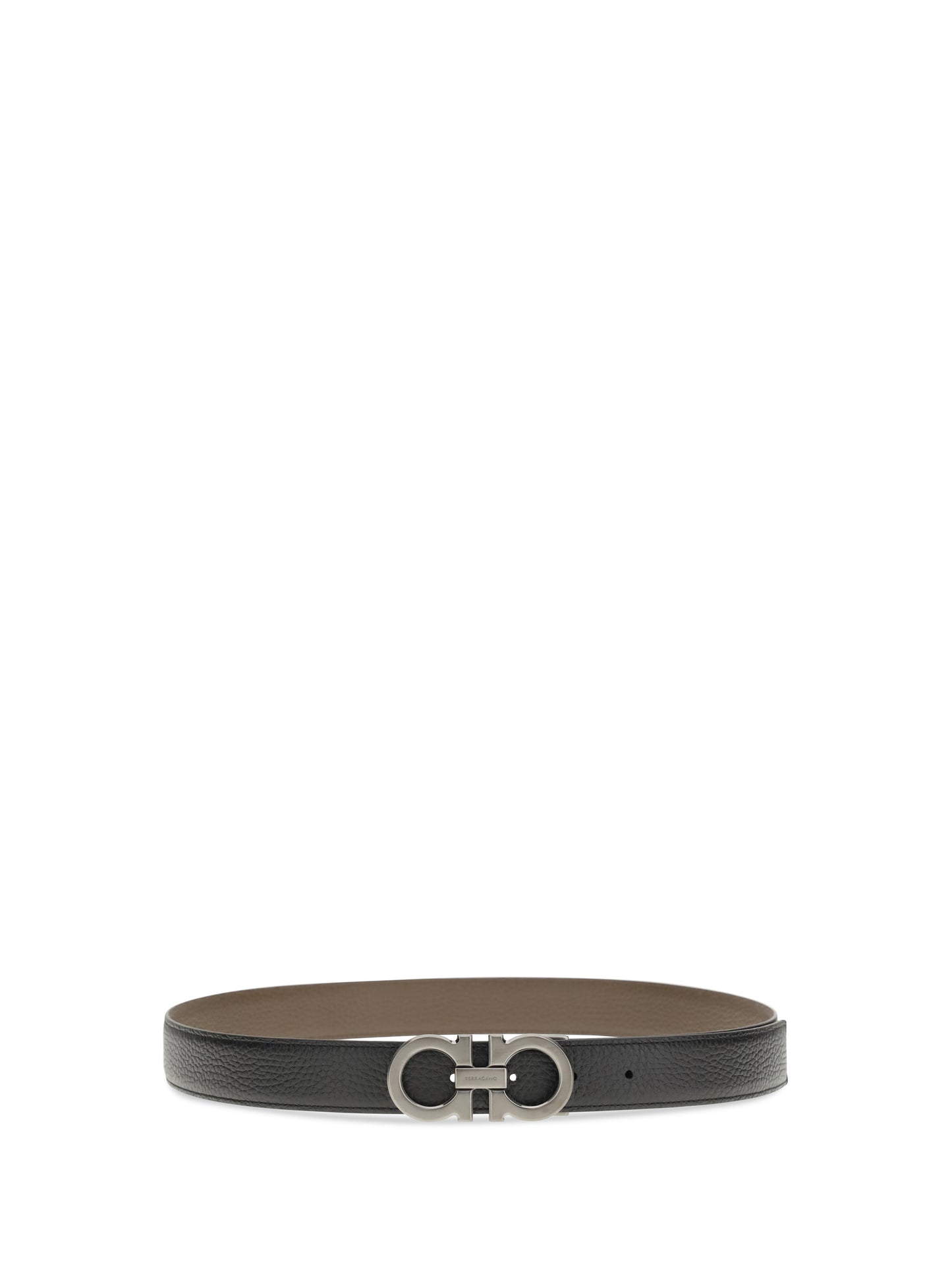 FERRAGAMO Reversible and adjustable Gancini Belt