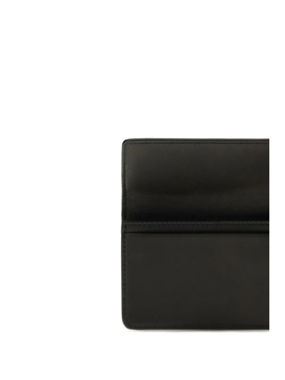 Bottega Veneta Intrecciato leather Wallet - Black-Brunito