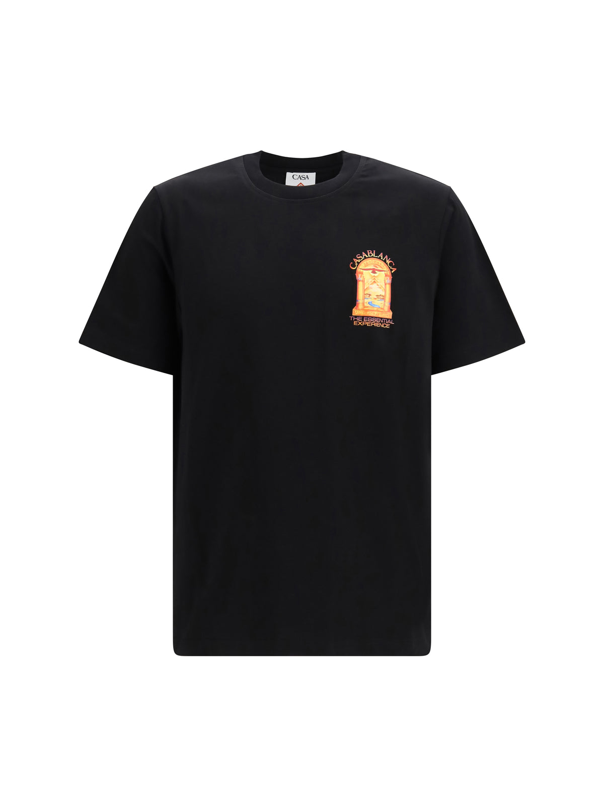 Casablanca Hermons Mirage Arch print T-shirt - Black