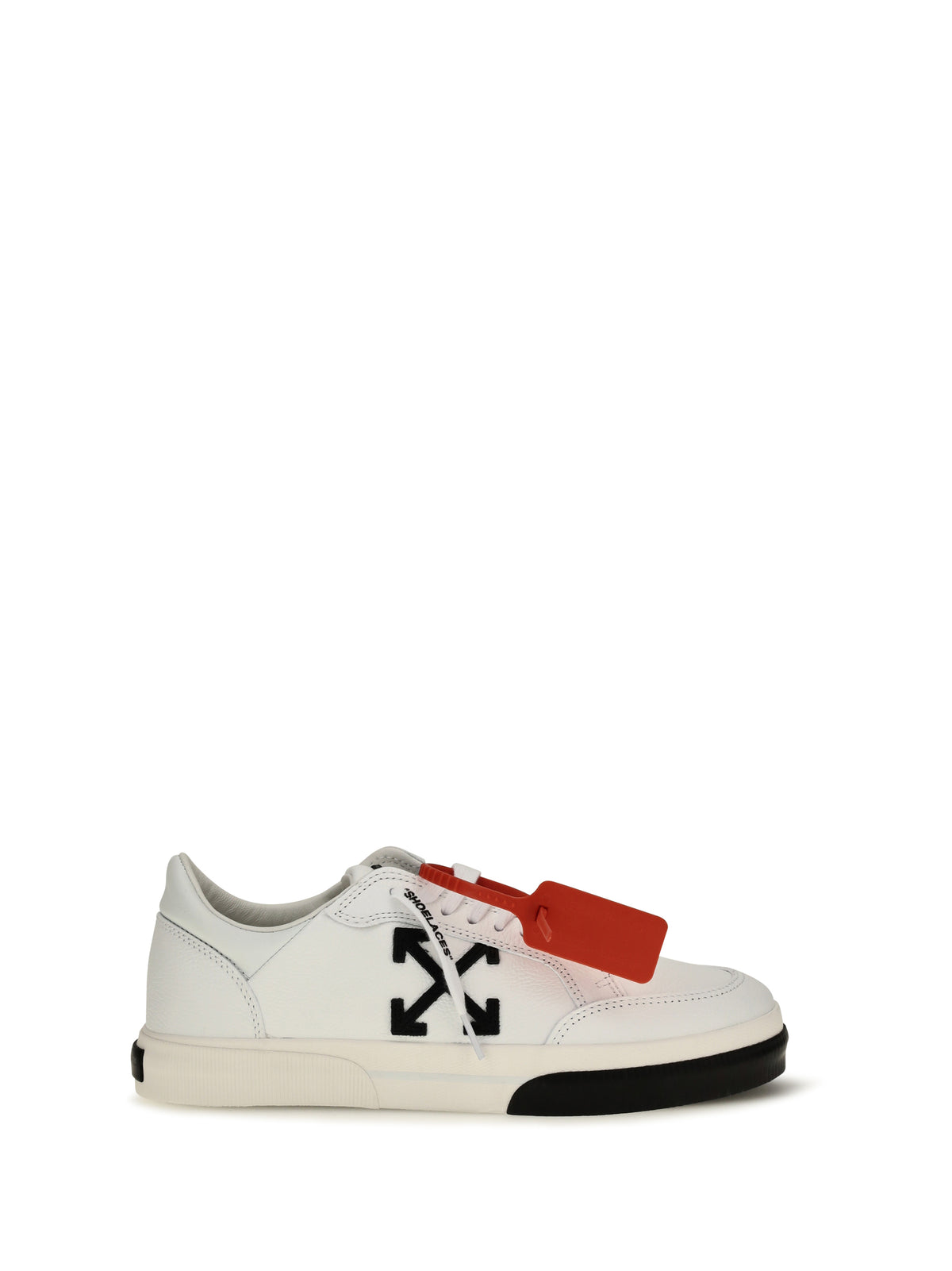 Off-White Vulcanized Low Sneakers - White/Black