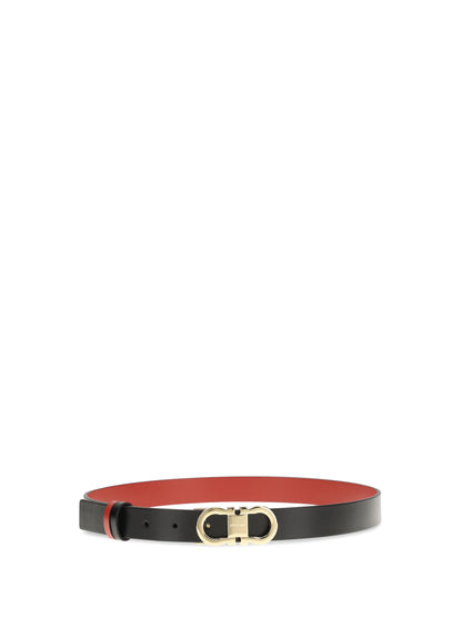 FERRAGAMO Adjustable and reversible Gancini Belt