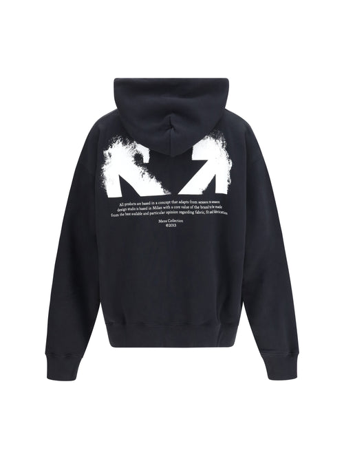 Off-White Half Arrows Skate Hoodie - Black
