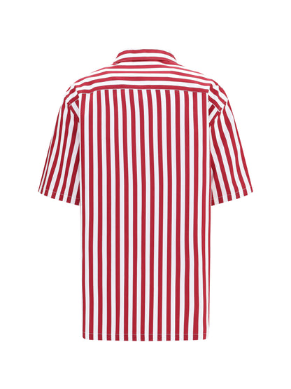 Dolce & Gabbana Striped cotton Shirt - White/Red