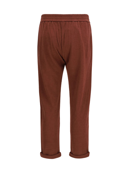 BRUNELLO CUCINELLI Pants with embellishments