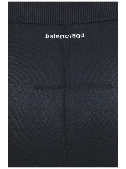 Balenciaga High-rise Leggings - Black