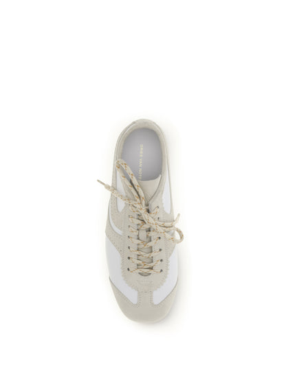 Dries Van Noten Leather Sneakers - White