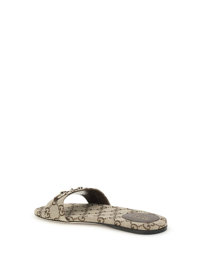 GUCCI GG canvas Slippers