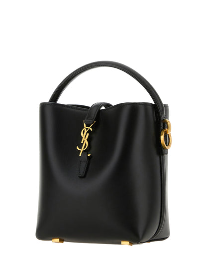 Saint Laurent Le 37 mini Bucket Bag - Black
