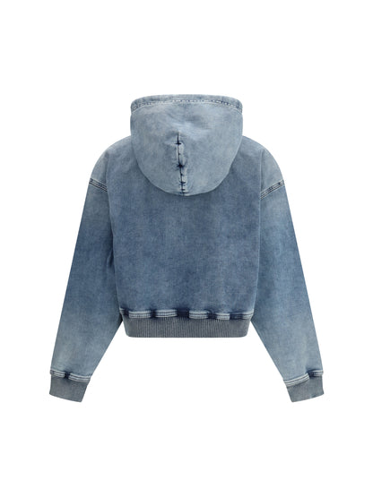 DIESEL De-giri-crop Jogg Hoodie